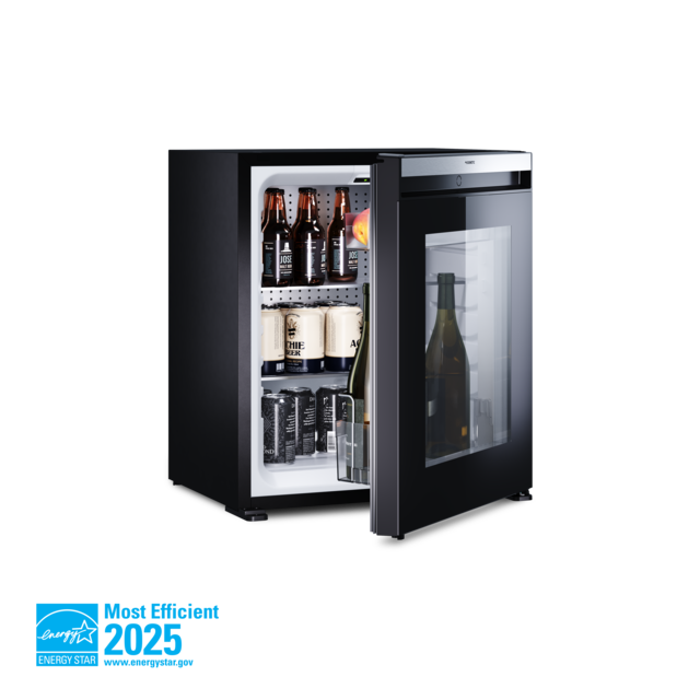 Minibar à compression, porte vitrée